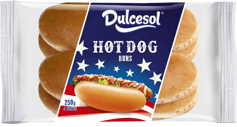 Dulcesol Hotdog Buns 250g