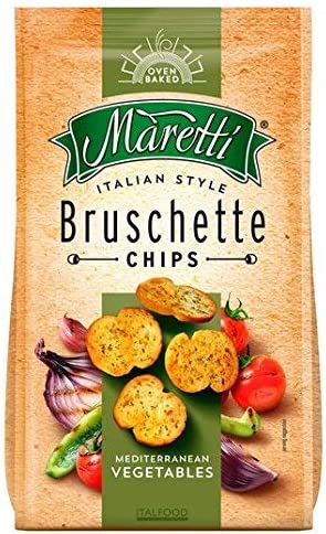 Maretti Bruschette Chips Mediterranean Vegetables 70g