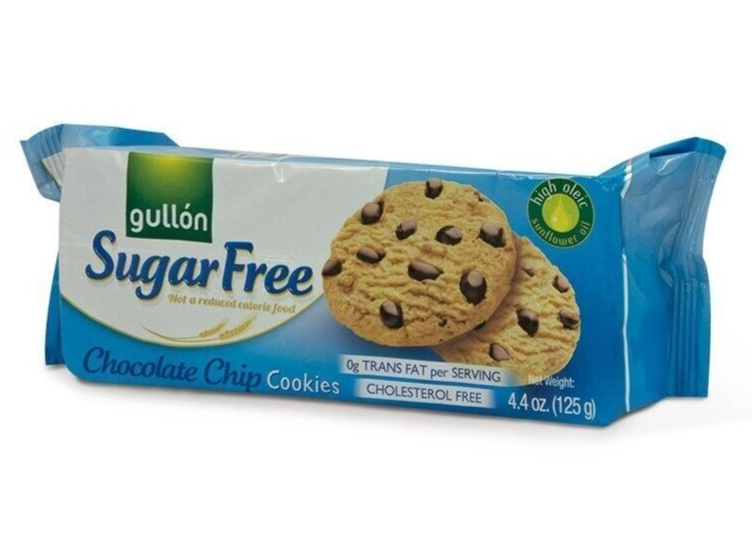 Gullon Sugar Free Choco Chip Biscuits 125g