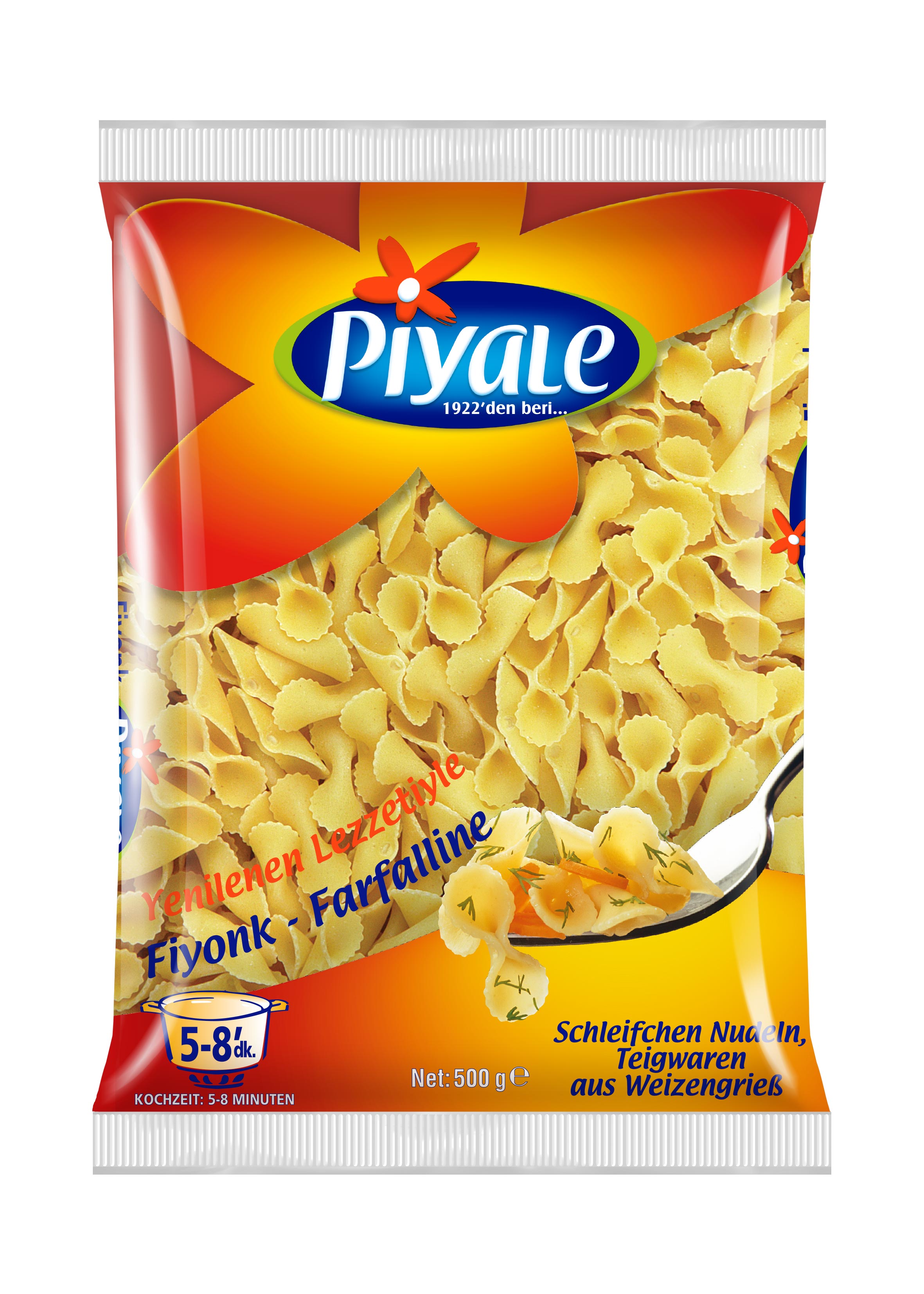 PIYALE Fiyonk-Farfalline (500g)