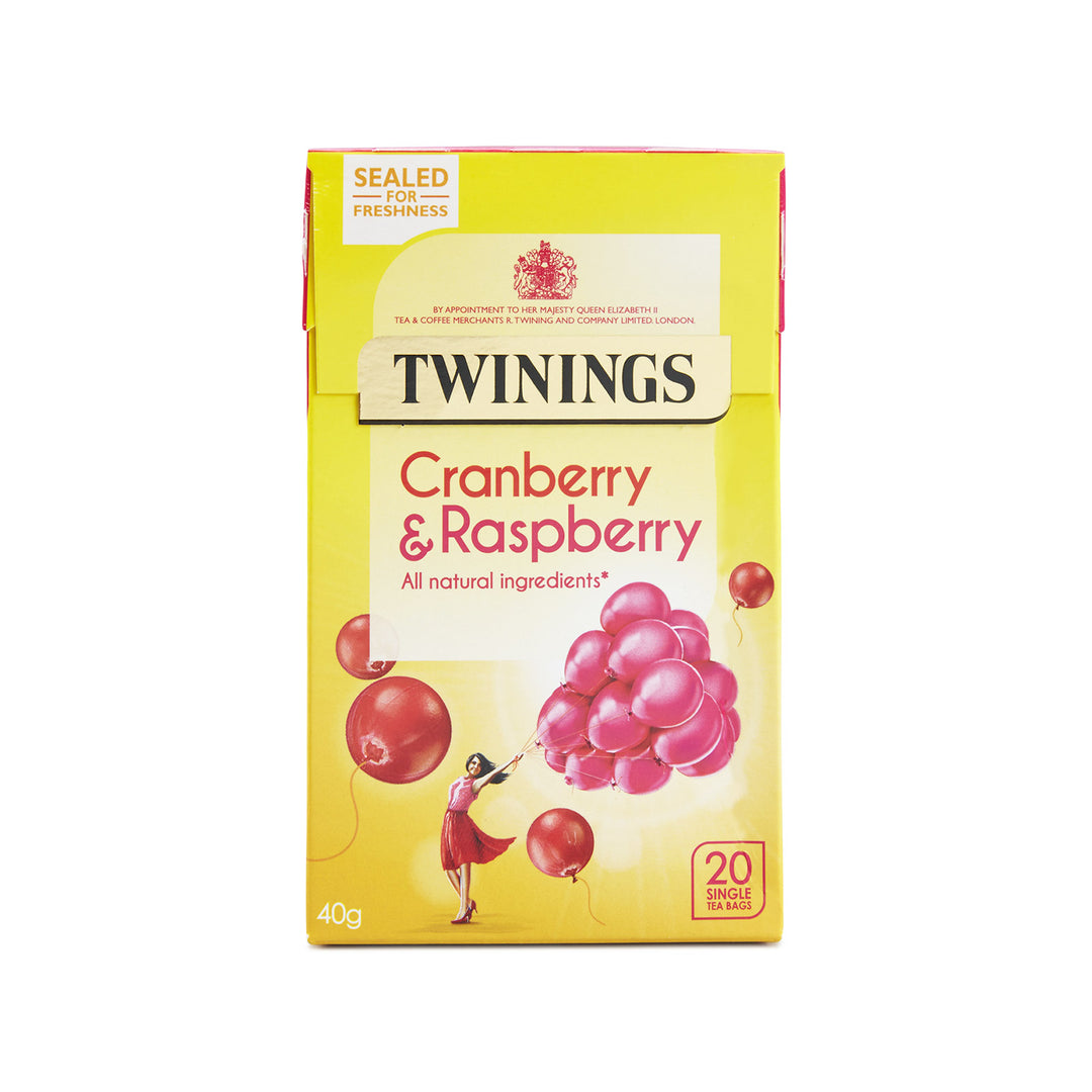 Twinings Cranberry & Raspberry Tea 20's