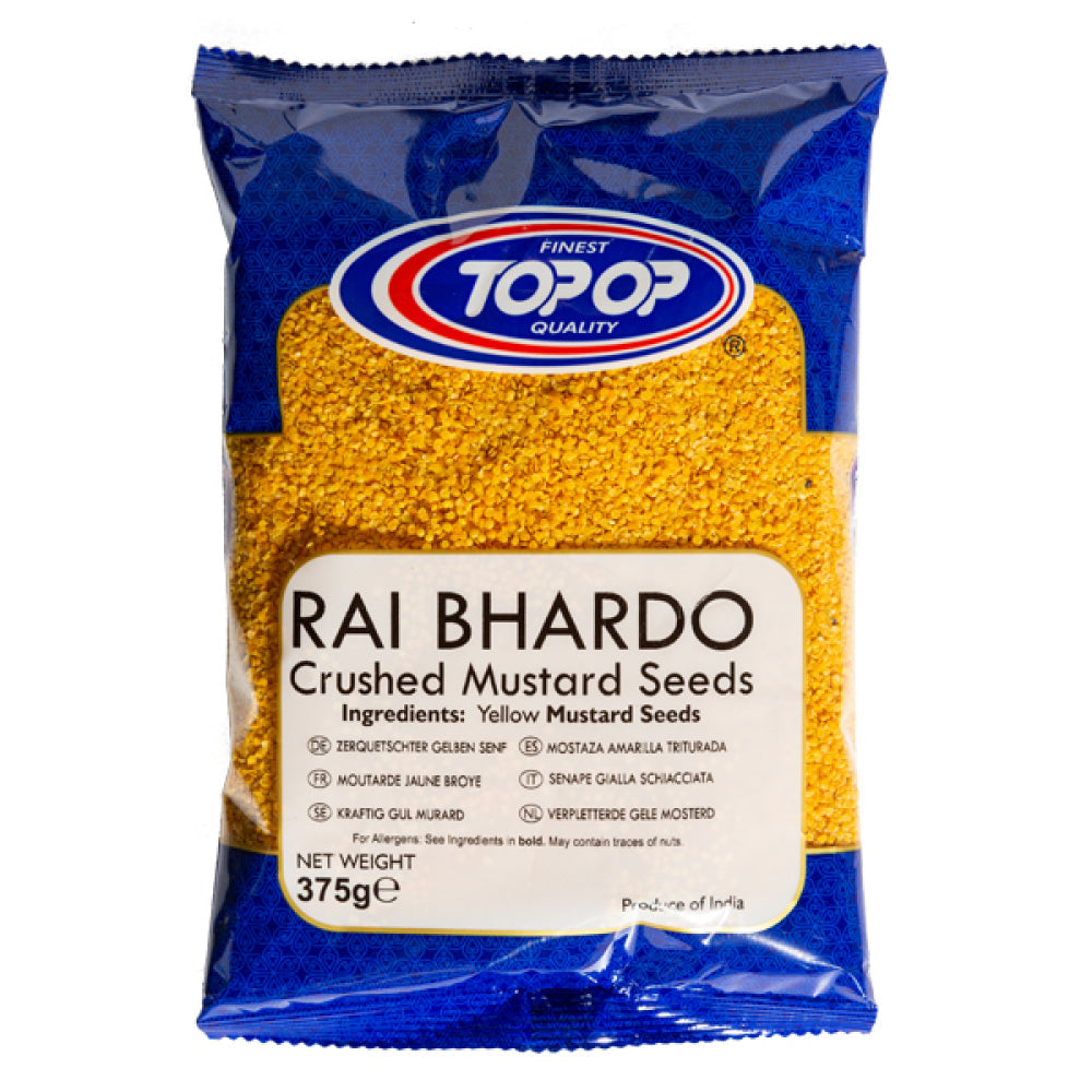 Top op Crushed Mustard Seeds 100g