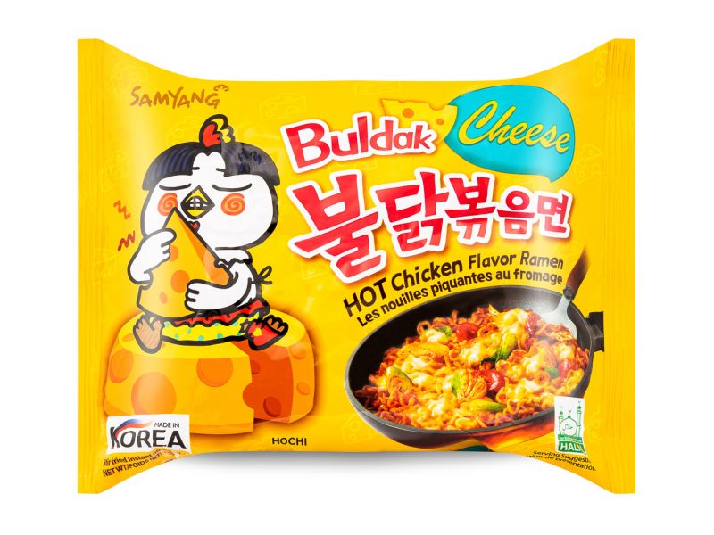 SamYang Hot Chicken Cheese Flavor Ramen 140g