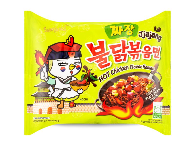 SamYang Buldak Jjajang Hot Chicken Flavor Ramen 140g