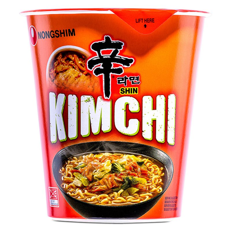 Nong Shim Shin Kimchi Cup Noodles 75g