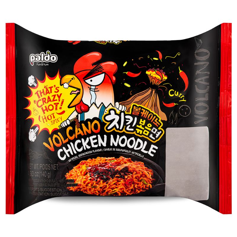 Paldo Volcano Chicken Noodles 140g