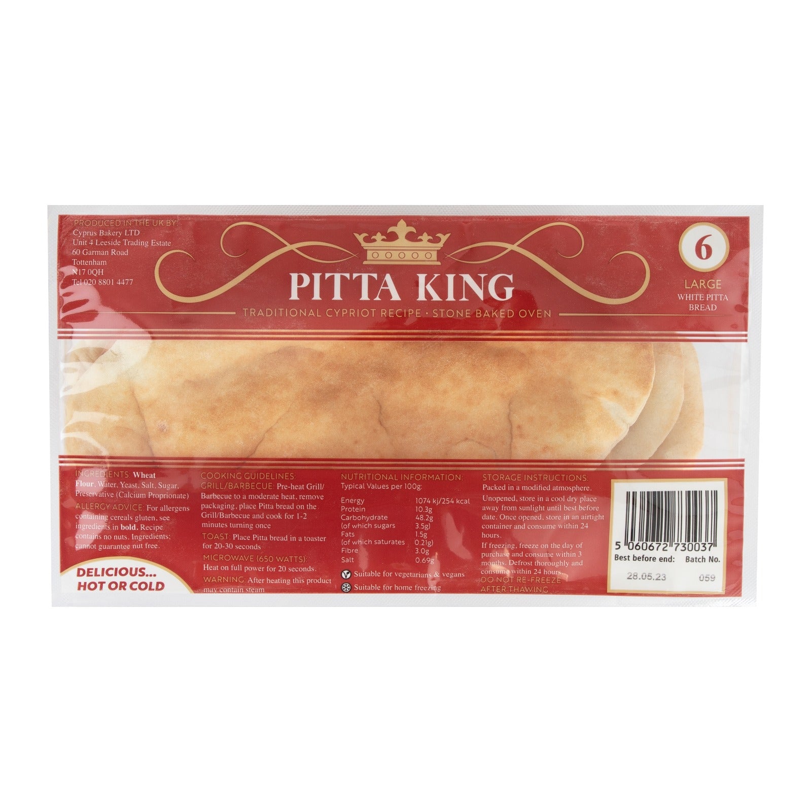 Pitta King - White