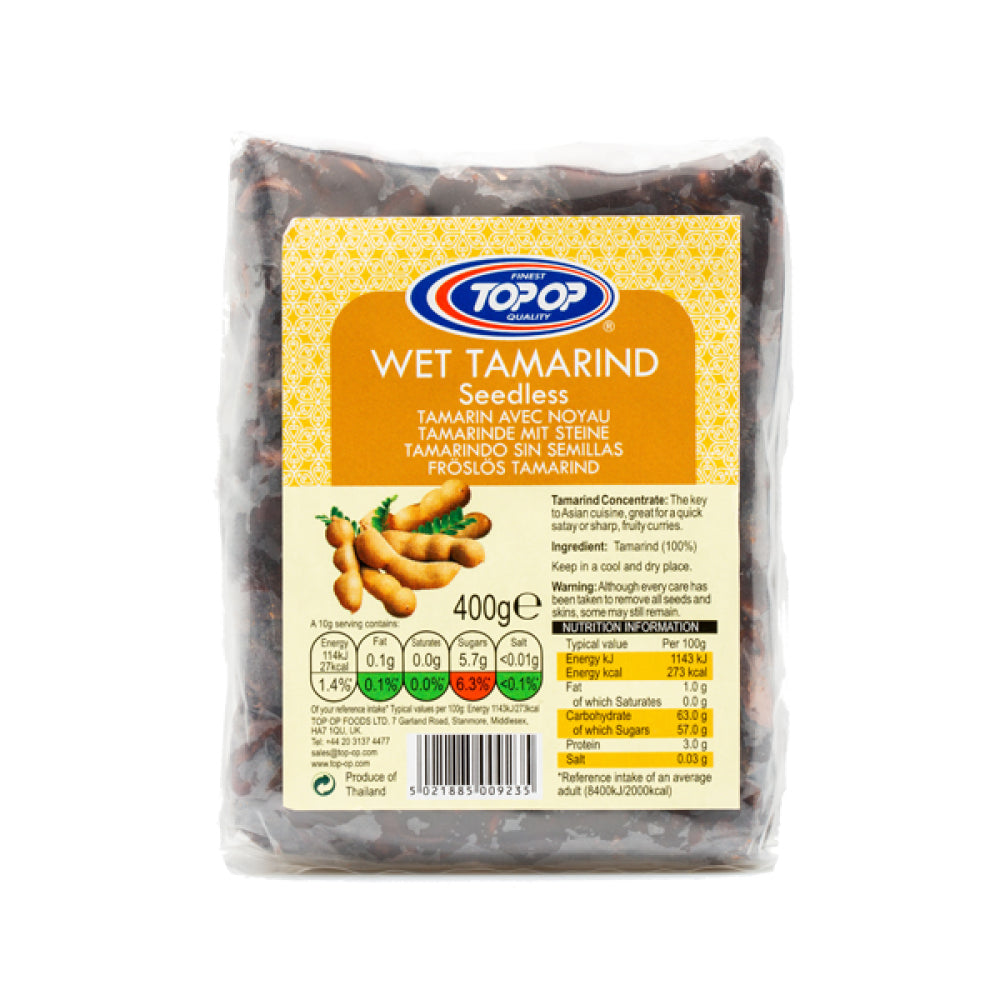 Top Op Wet Tamarind Seedless 400g