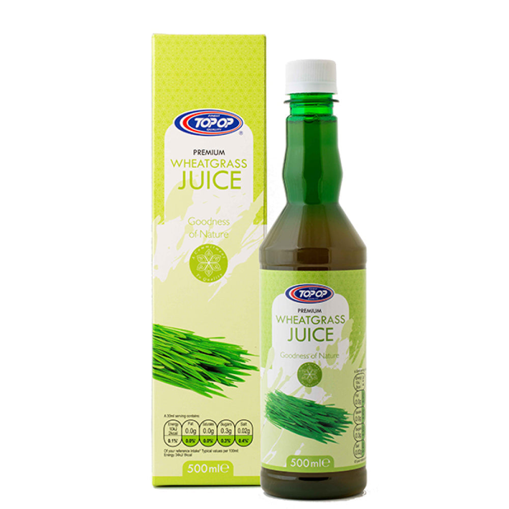 Top op WheatGrass Juice 500ml