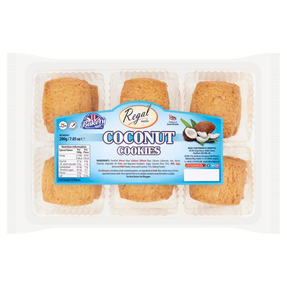 Regal Coconut Cookies 200g