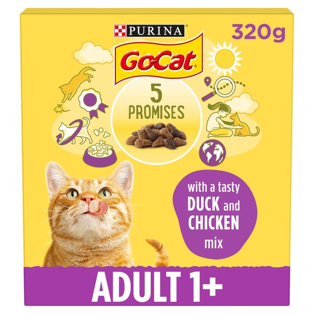 Go Cat With Tasty Duck And Chicken 320g