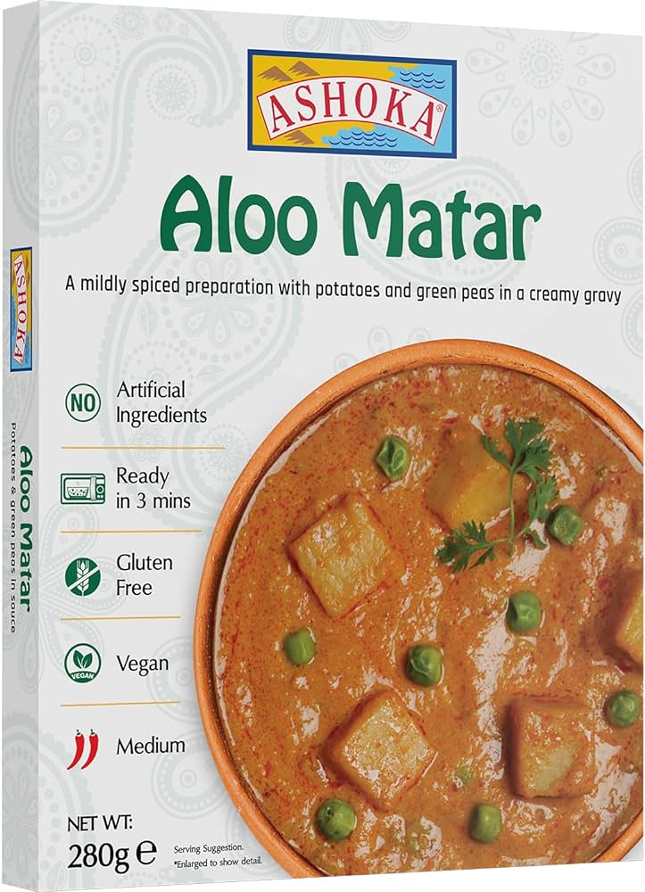 Ashoka Aloo Matar 280g