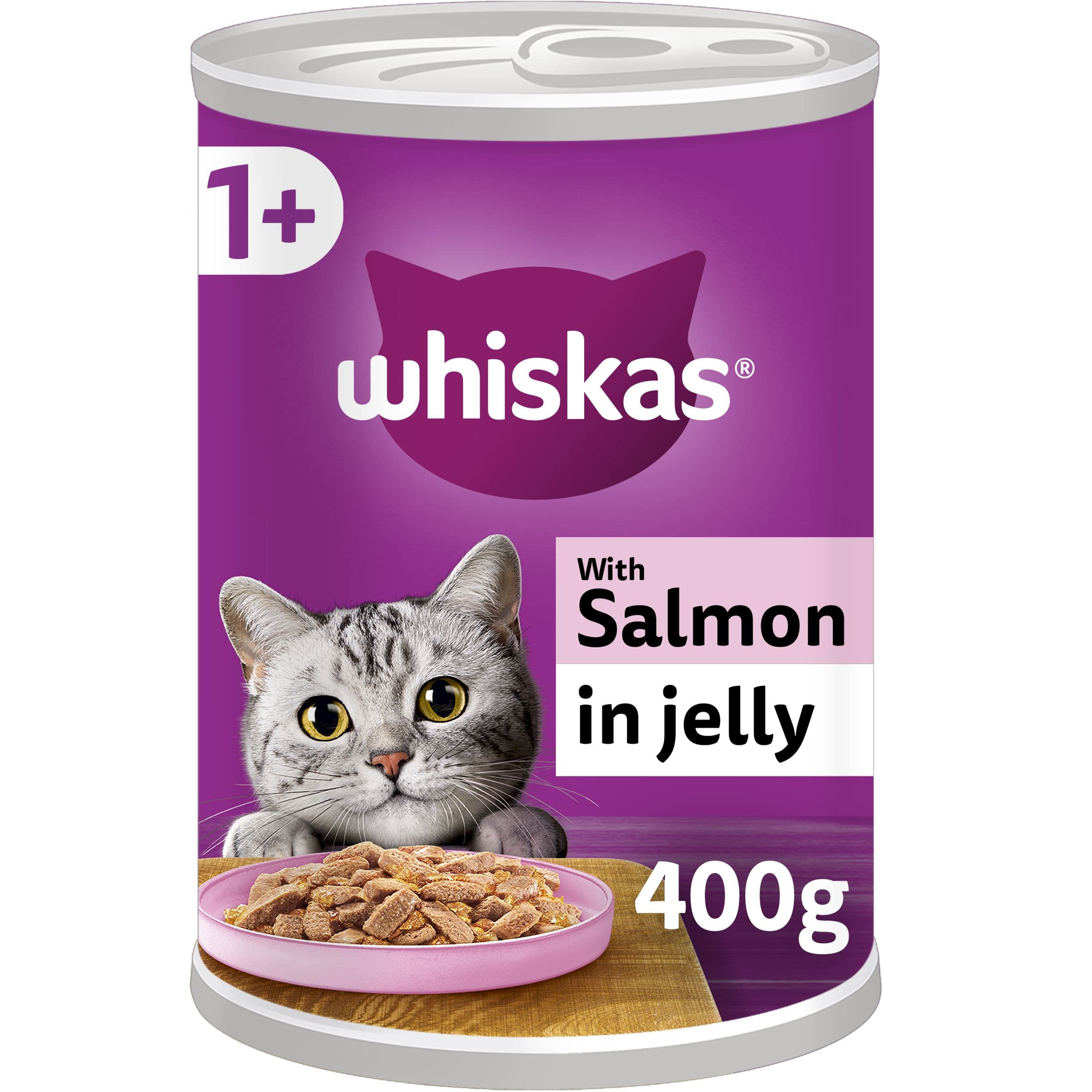 Whiskas With Salmon In Jelly 400g