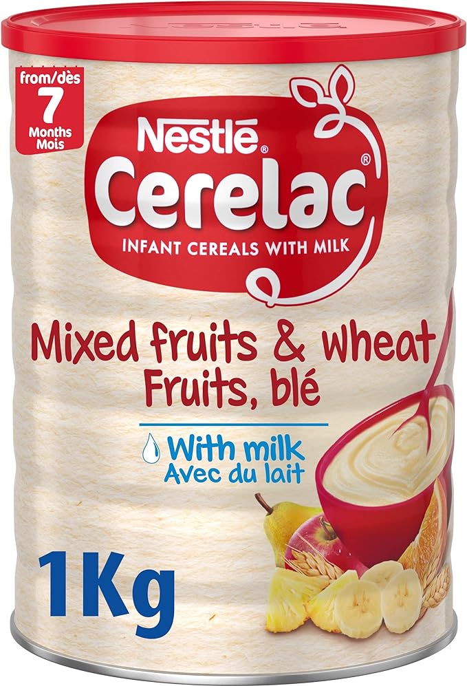 Nestle Cerelac Mixed Fruits & Wheat Fruits , Ble