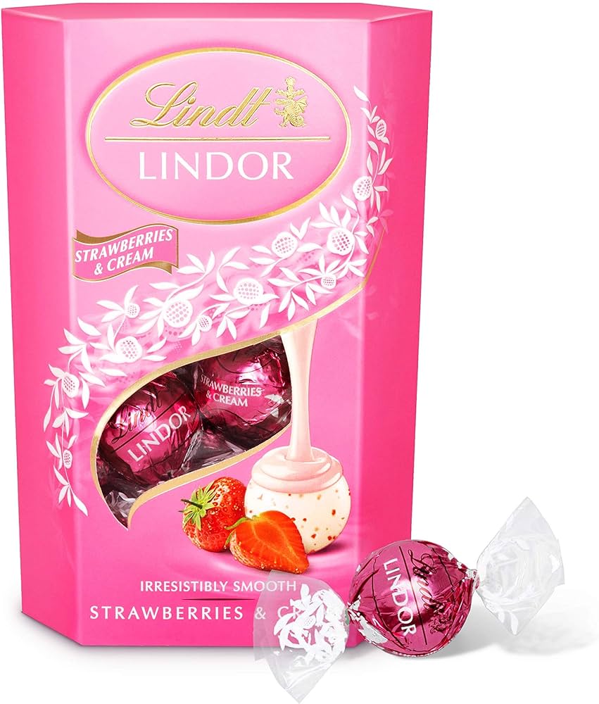 Lindt Lindor Strawberry 200g