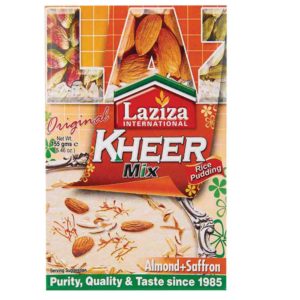 Laziza Kheer Mix Almond+Saffron 155g