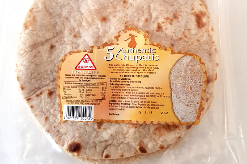 AvonVale Chapattis White