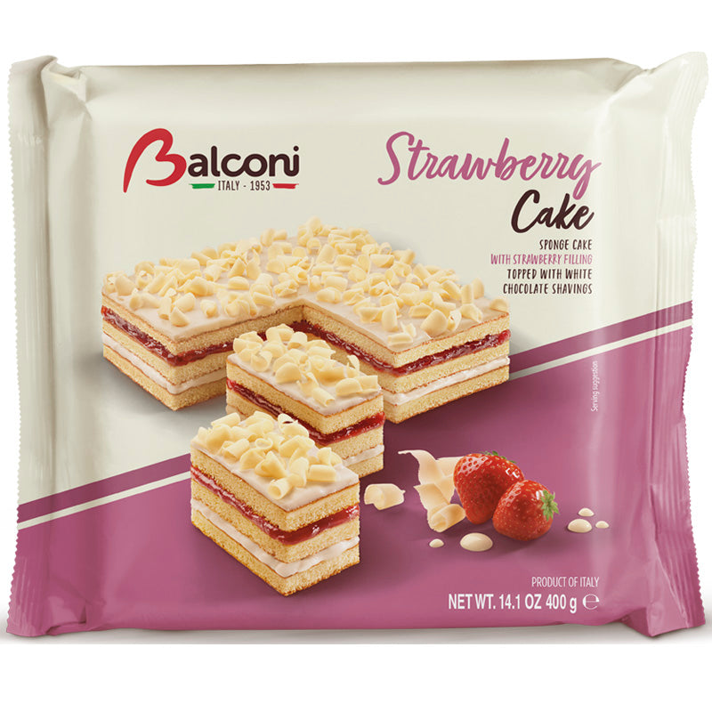 Balconi Square Cake (Strawberry)