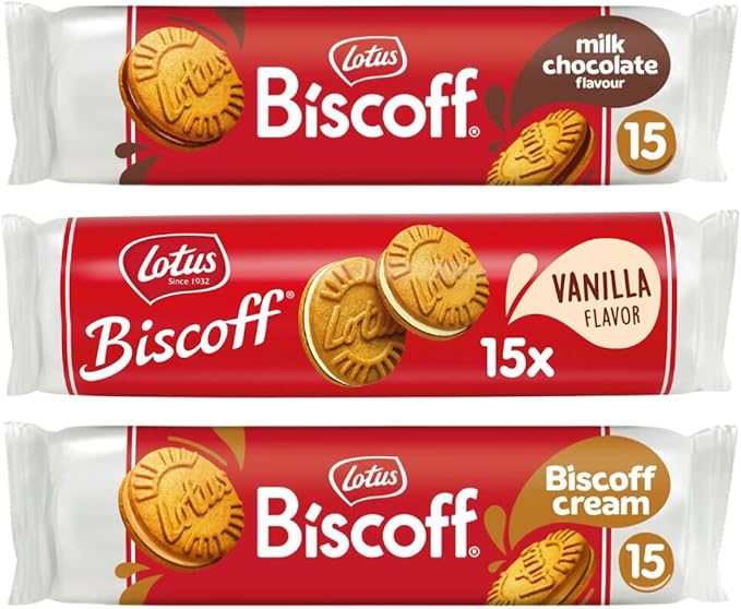 Lotus Biscoff Sandwich Bundle (3 Pack)