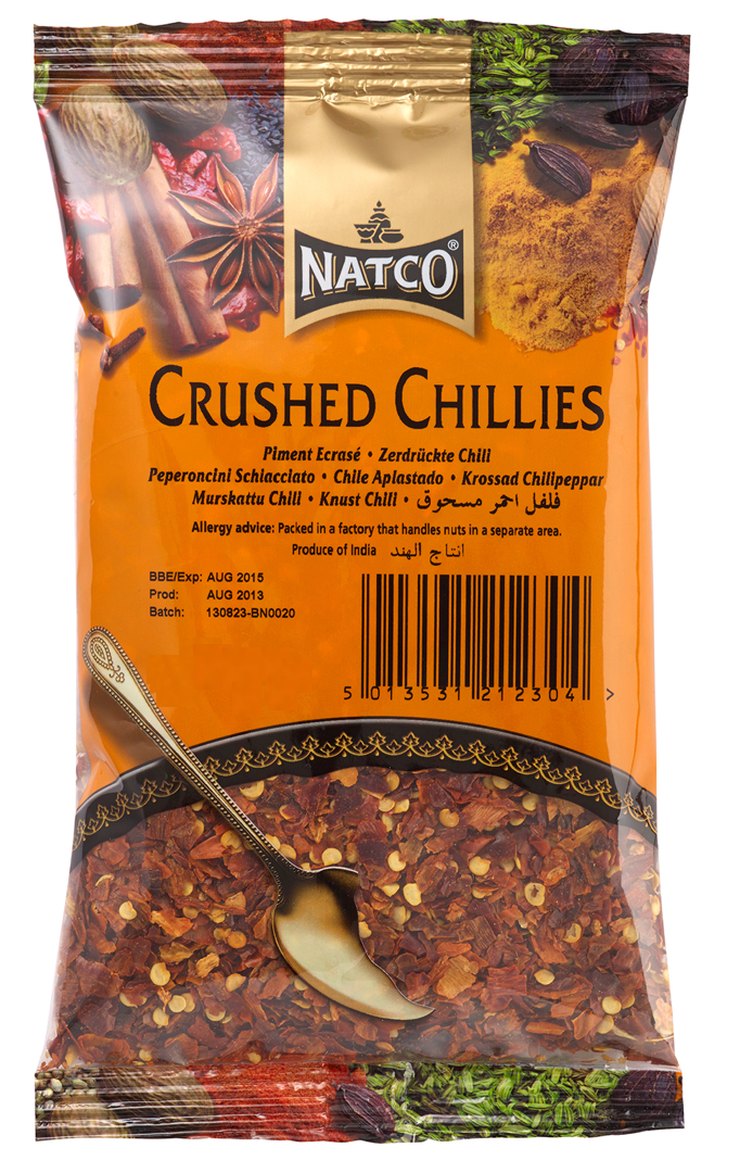 Natco Crushed Chillies 300g