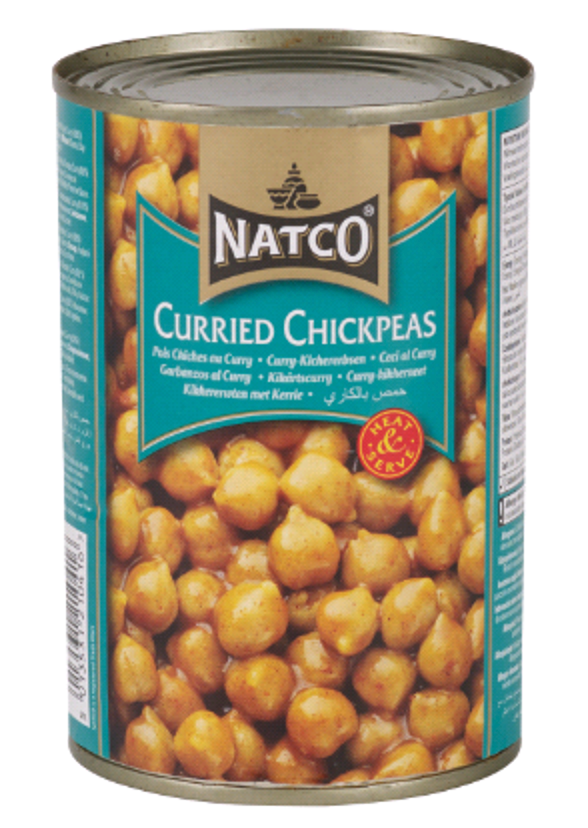 Natco Curried Chick Peas 450g