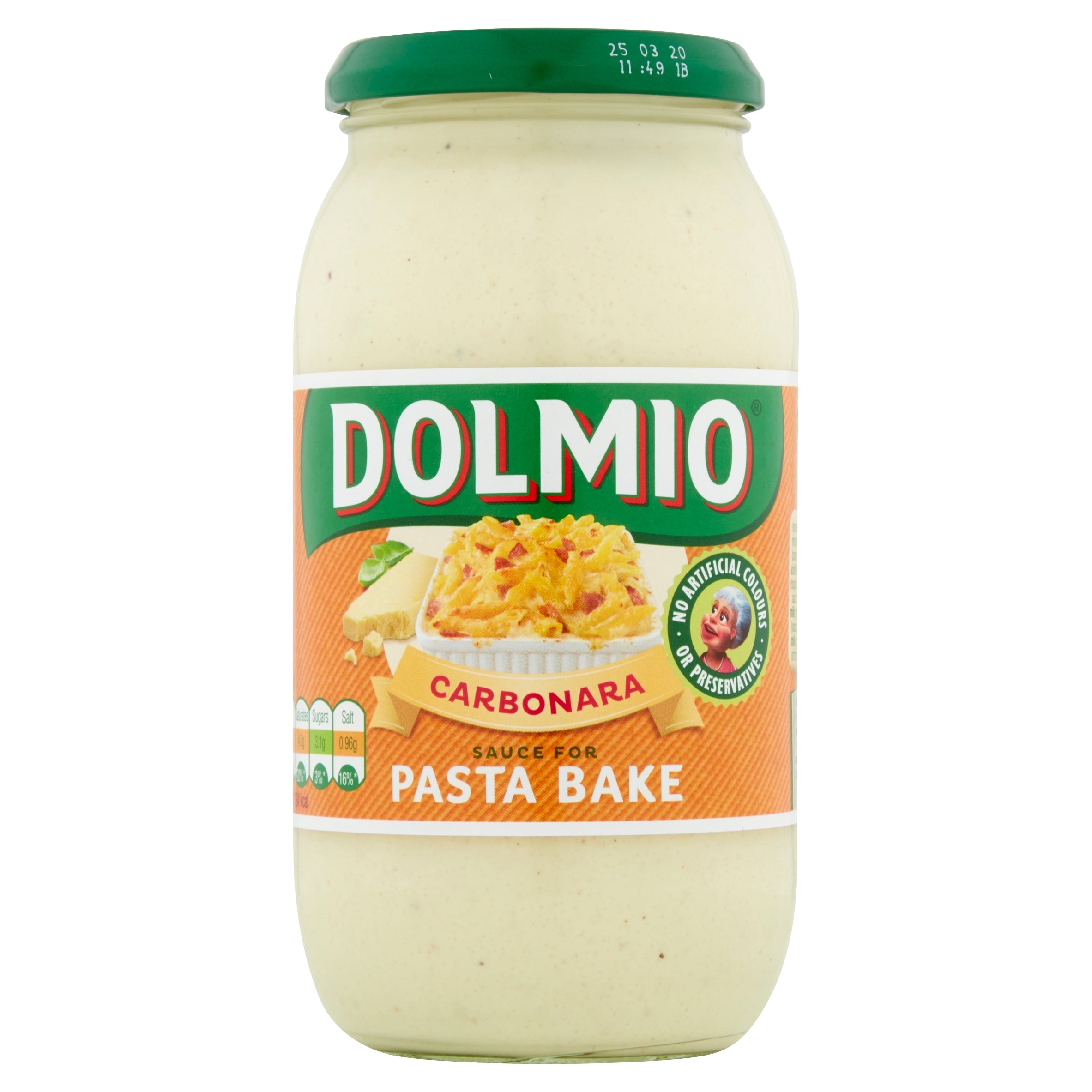 DOLMiO Pasta Bake Carbonara 480g