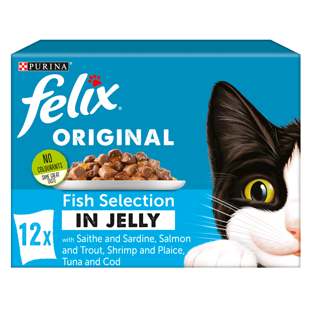 Felix Original Fish Selection In Jelly 12x