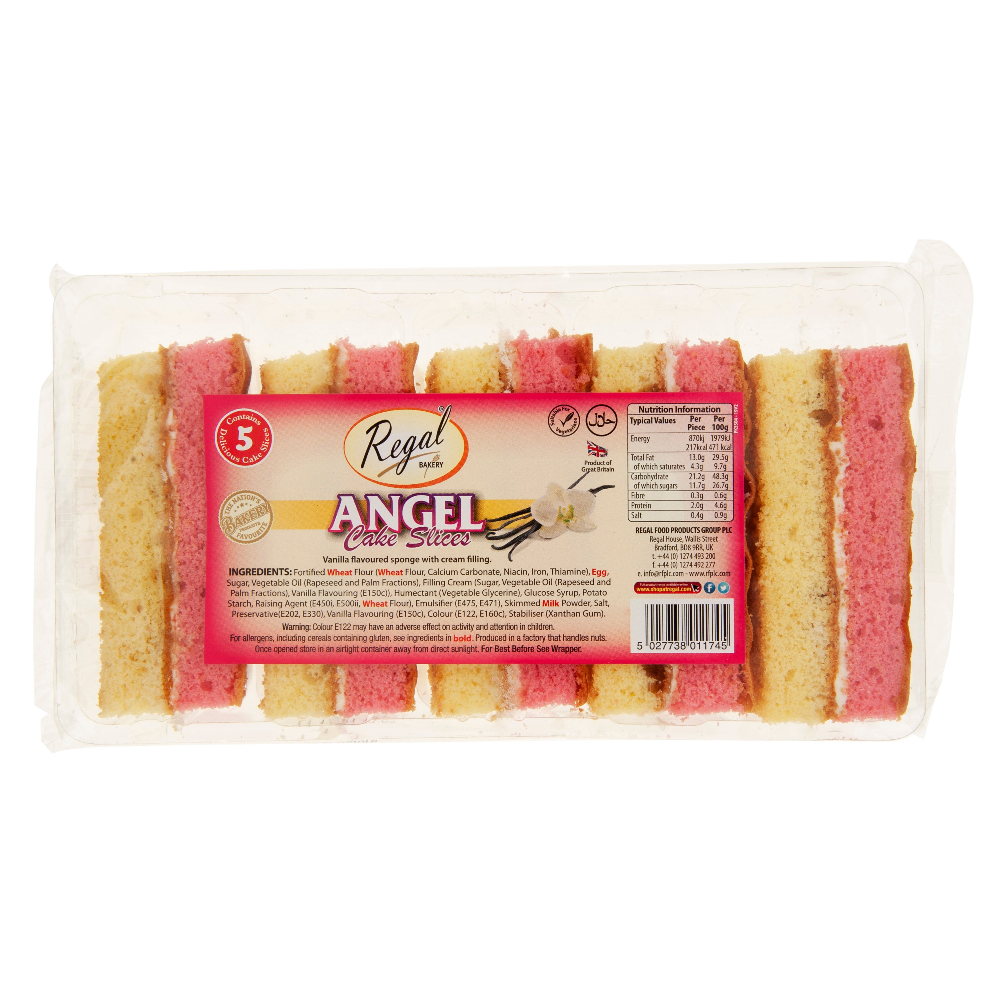 Angel Cake Slices