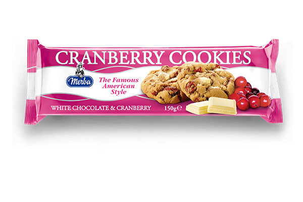 Merba Cranberry Cookies 200g