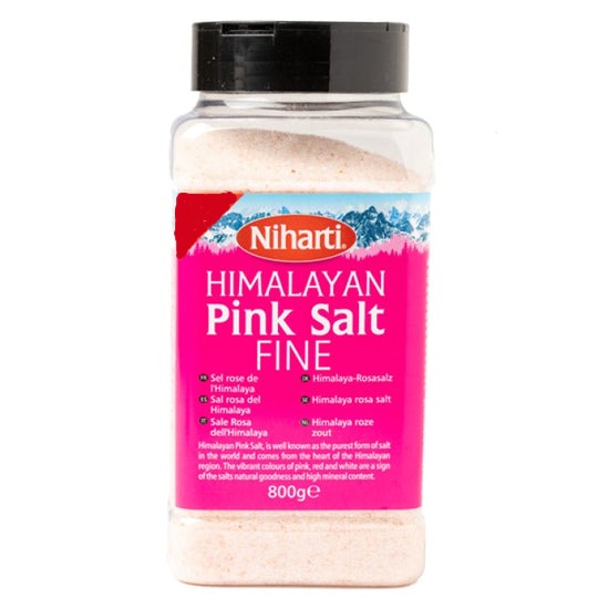 Niharti Himalayan Pink Salt Fine 800g