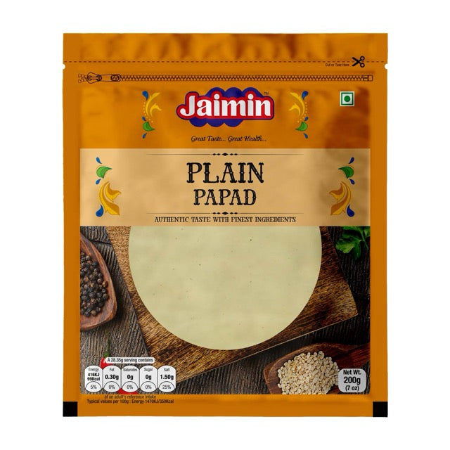 Jaimin Plain Pappad 200g