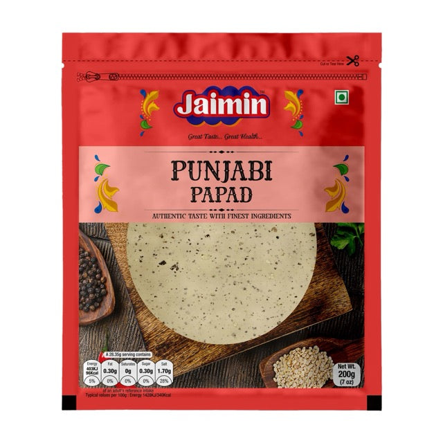 Jaimin Punjabi Pappad 200g