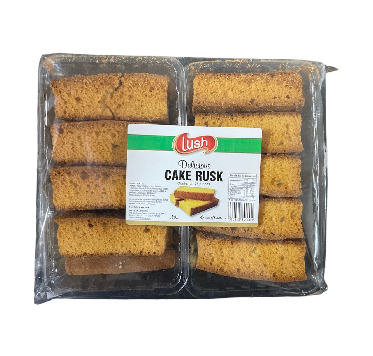 Lush Cake Rusk 26pc