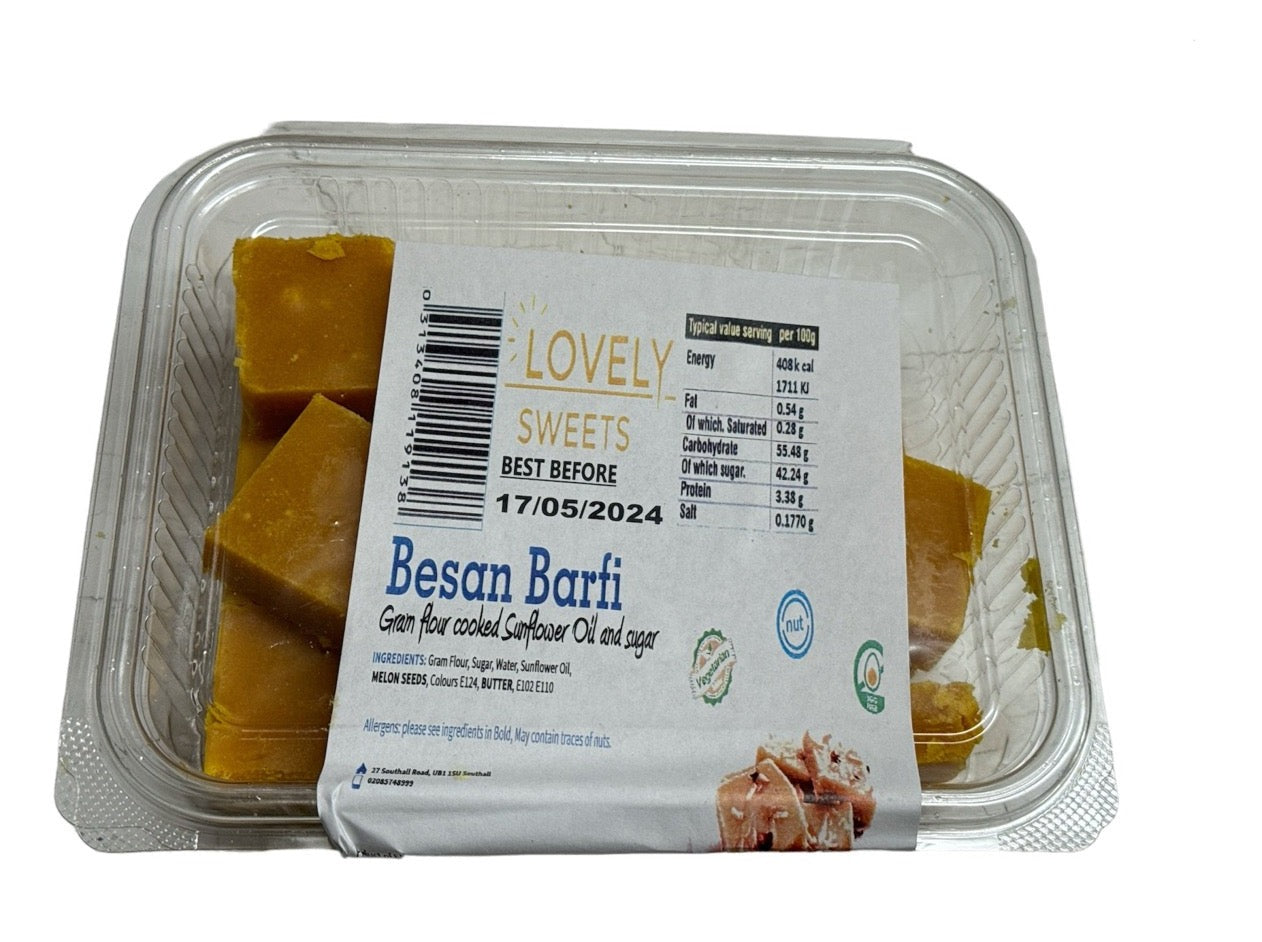 Lovely Sweets Besan Barfi 500g