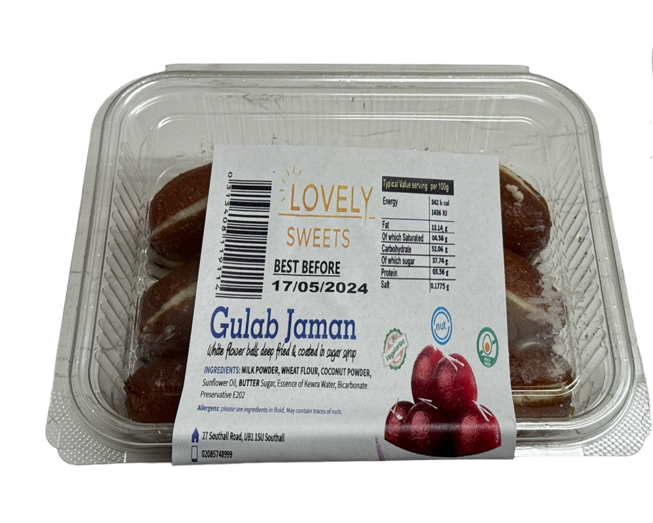 Lovely Sweets Gulab Jamun 500g