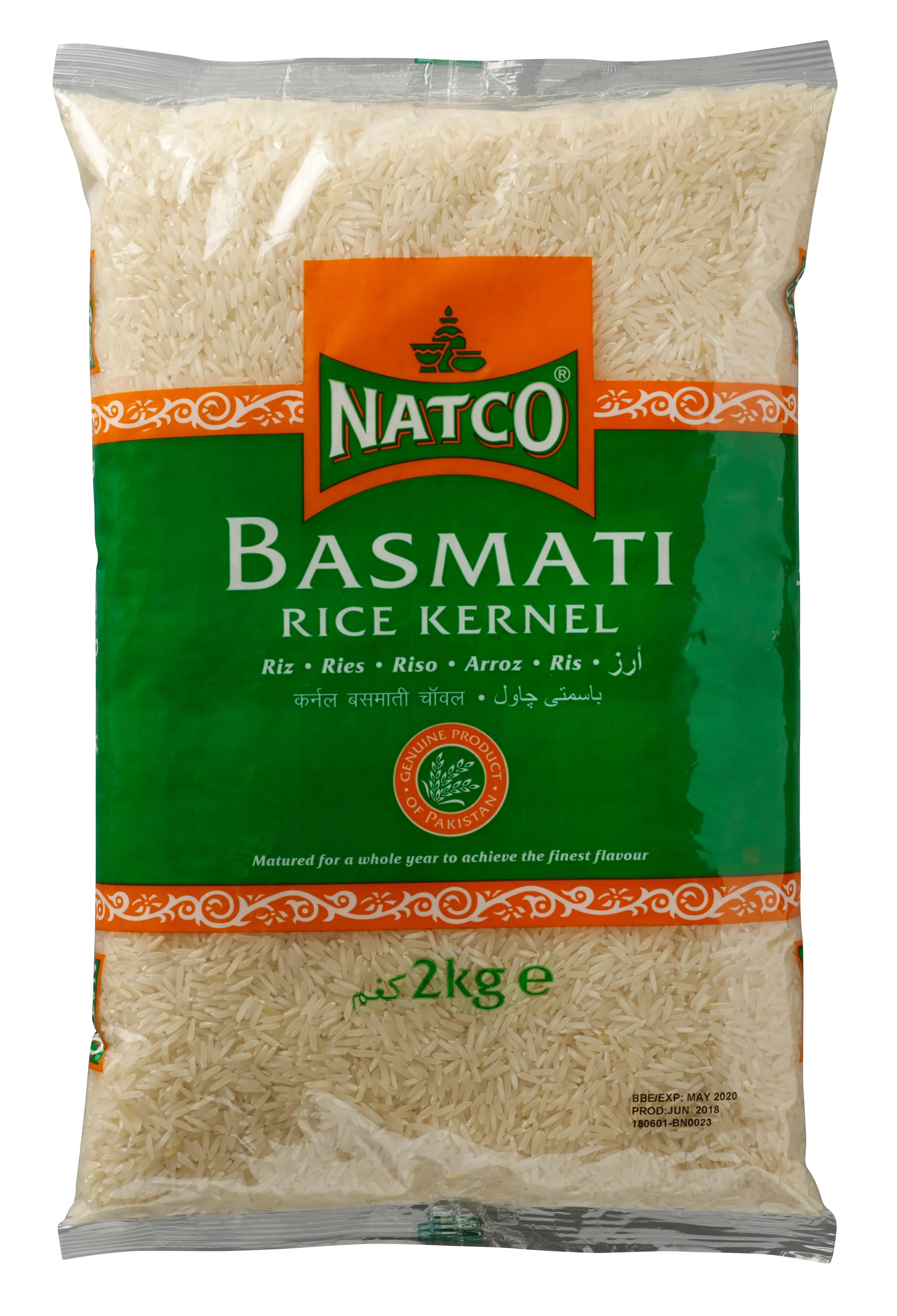 Natco Basmati Rice Kernel 2kg