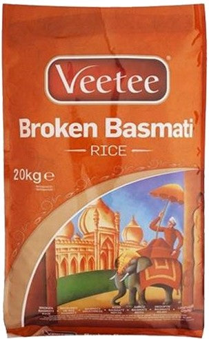 Veetee Broken Basmati Rice 20kg