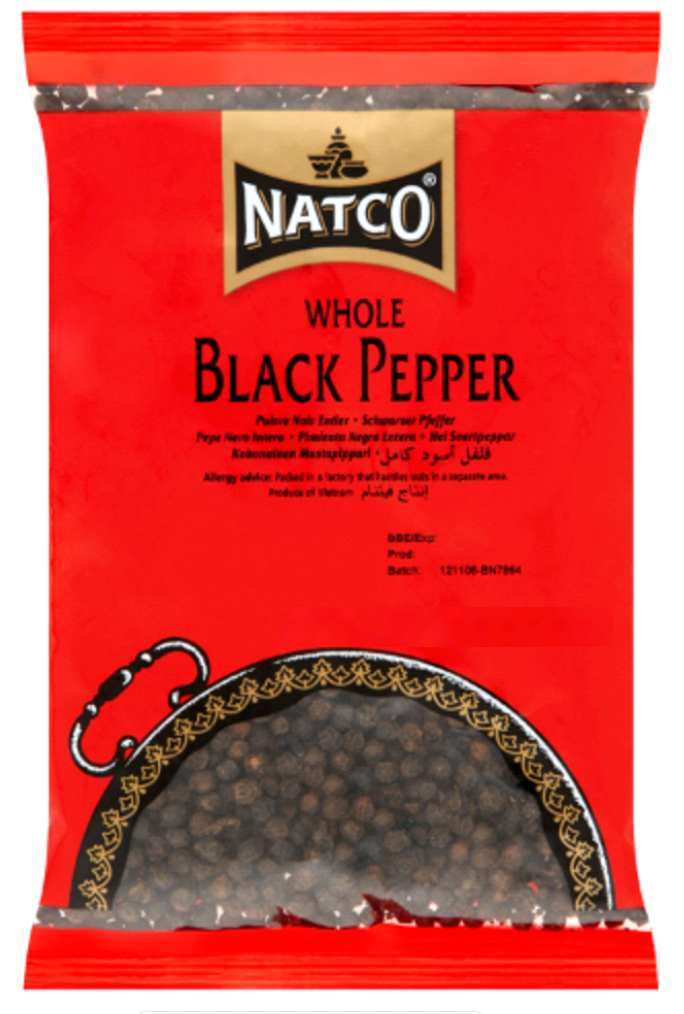 Natco Black Pepper Whole