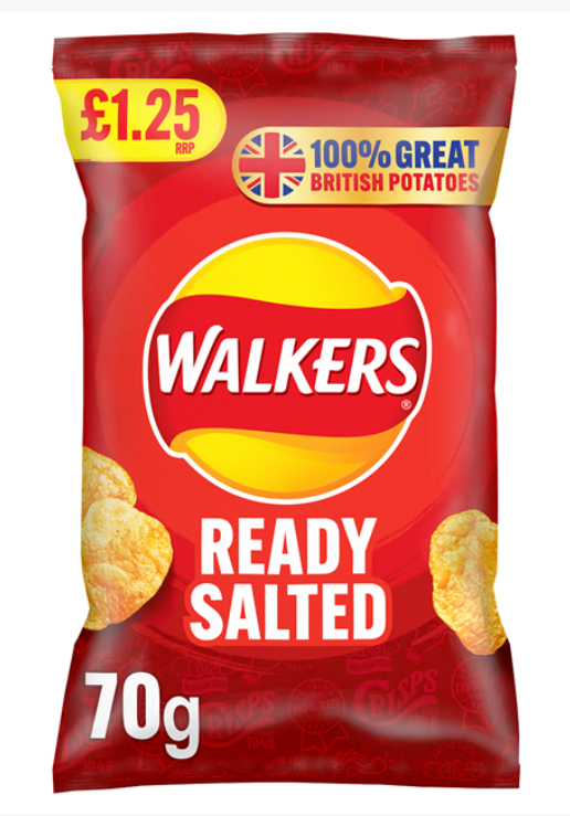 Walkers Ready Salted 70g