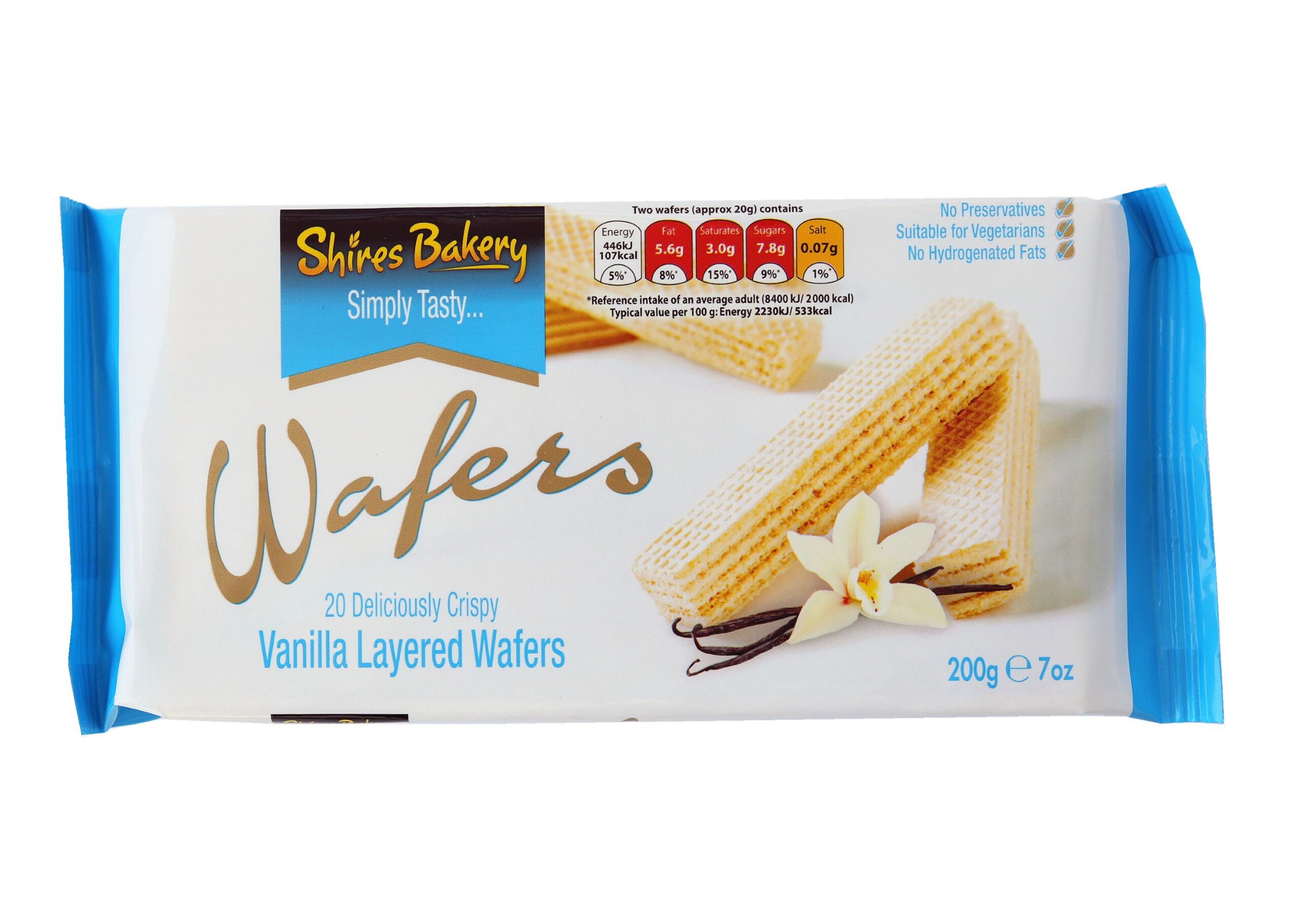 Shire Bakery Wafers Vanilla