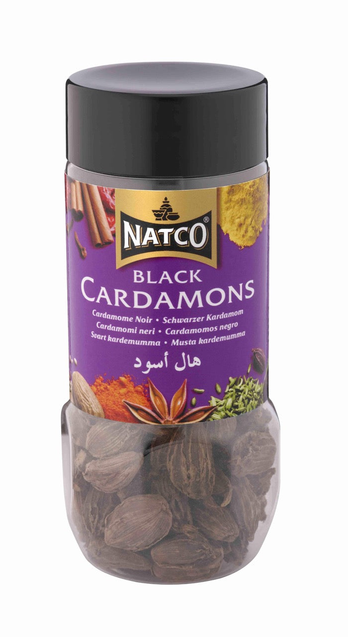 Natco Black Cardamom Jar 50g