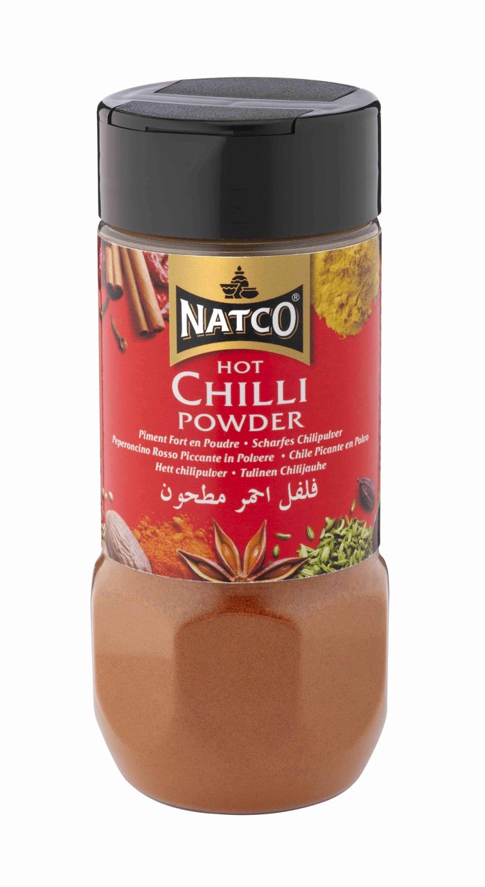 Natco Hot Chilli Powder Jar 100g