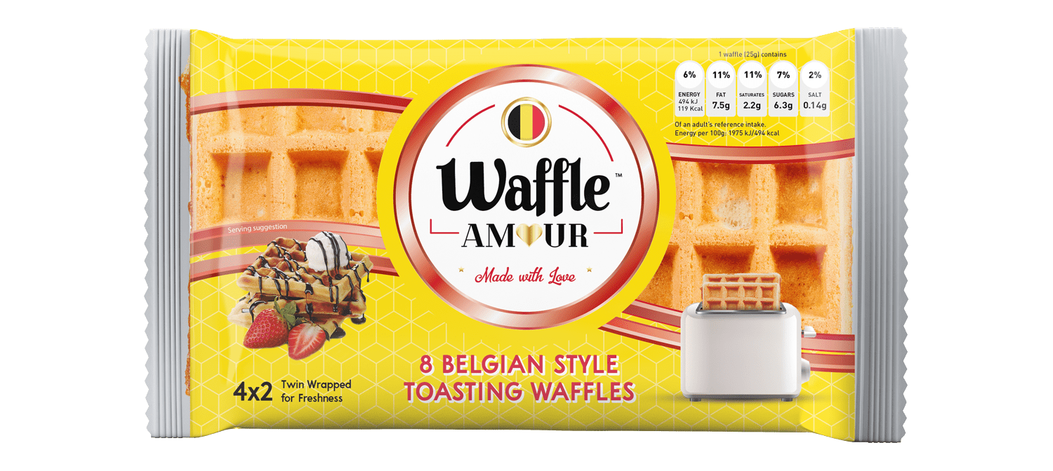 Amour Toasting Waffle 200g