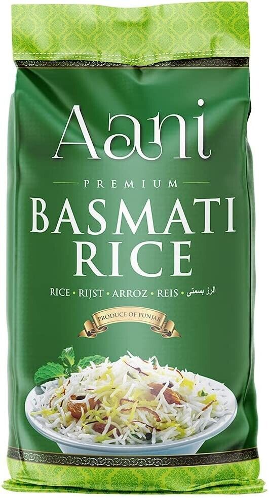 Aani Basmati Rice 10kgAani PremiumFood Bazaar