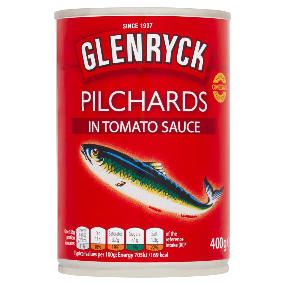 Glenryck Pilchards In Tomato Sauce