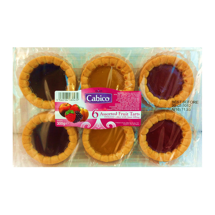 Assorted 6 Fruit Tarts