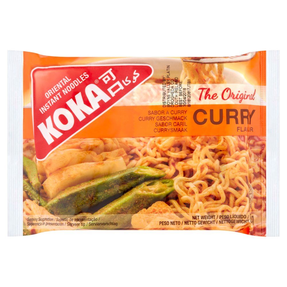 Koka Instant Noodles Curry Flavor 85g