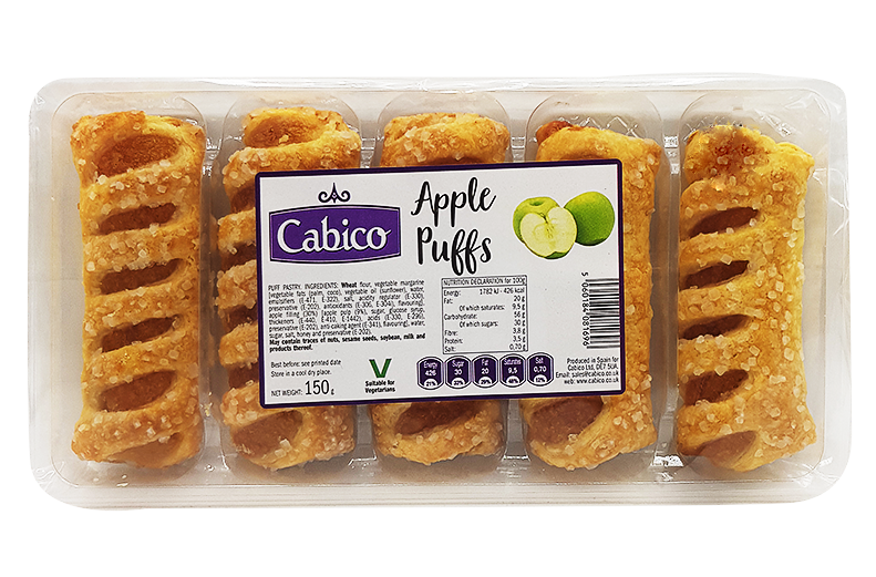 Cabico Apple Puffs 150g