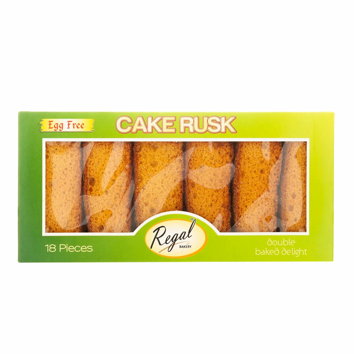 Regal Cake Rusk Egg Free 18pcs