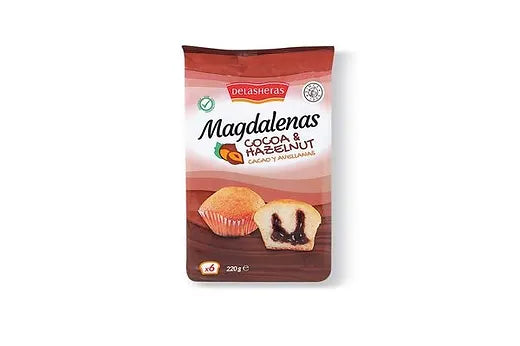 Chocolate Filled Magdalenas 6pk